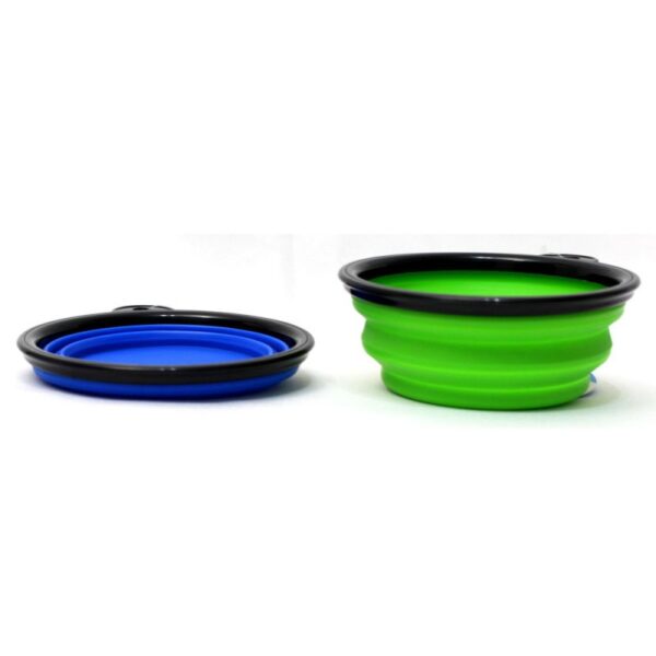 15100573378 comedouro portatil retratil p silicone p caes e gatos racas pequenas atacado pet shop Comedouro Portátil Retrátil P Silicone p/ Atacado Pet Shop