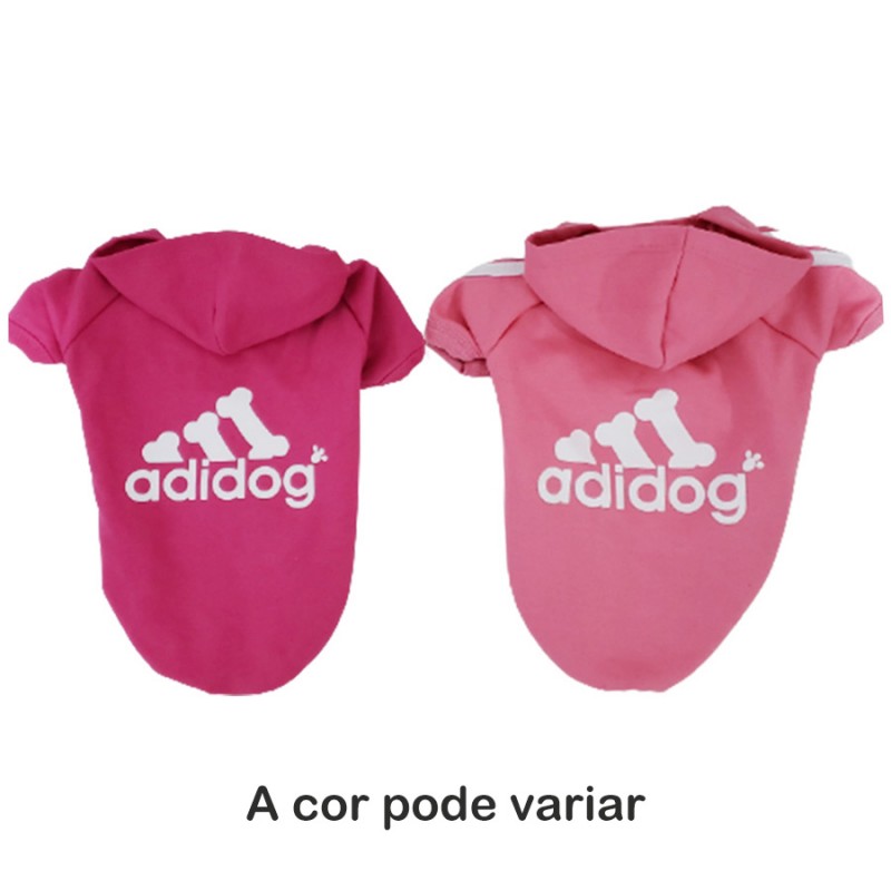 Roupa Pet Atacado Moletom Capuz Pet Cor Vermelho - Image 3