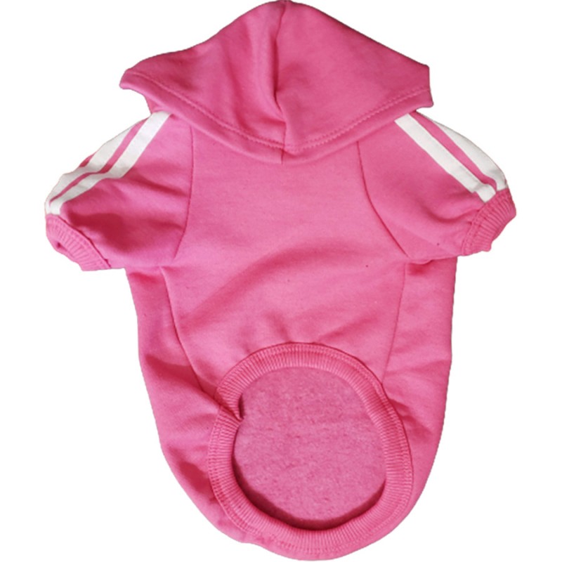 Roupa Pet Atacado Moletom Capuz Pet Cor Vermelho - Image 4