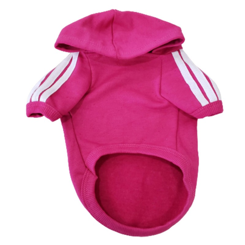 Roupa Pet Atacado Moletom Capuz Pet Cor Vermelho - Image 5