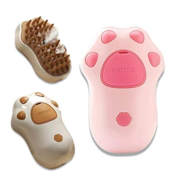 Escova Elétrica Vaporizadora Vapor Carregamento USB Atacado Pet Shop