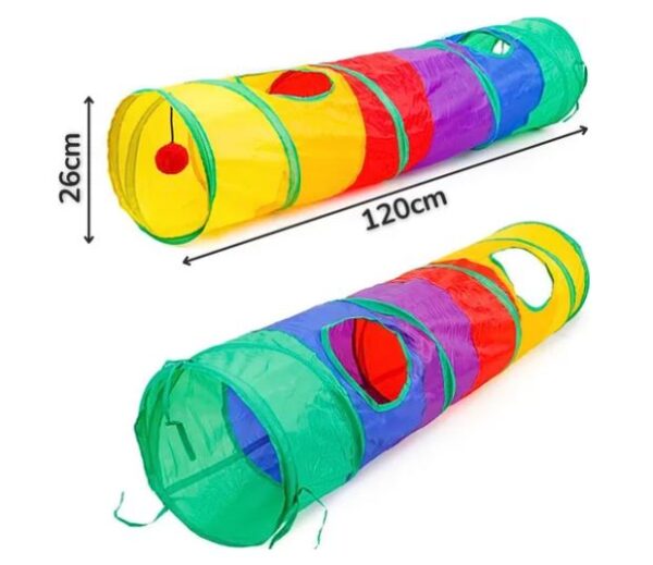 Túnel brinquedo para gato 120 cm - Image 2